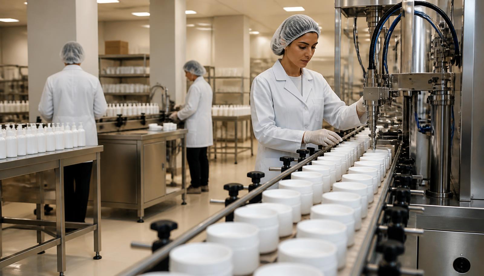 Amlat Beauty production floor